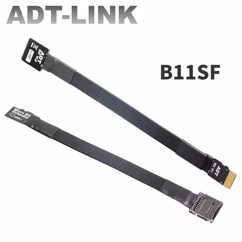 ADT-Link UHS-I Micro SD To Micro SD Card Adapter Extender Extension Cable For SDHC SDXC UHS-I Full S