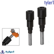 TYLER1 Router Collet Extension 8mm 1PC Router Bit Collet Chuck Adapter Converter Collet Woodworking 