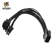 [KOZEEY] 8 Pin to 8+4 Pin Connector CPU Power Wire Cord Extension Converter Cable (20cm)