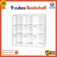 [OCT25]9 cubes Bookshelf, almari buku, H121.8x117.6x29.8cm(SKU:10067)