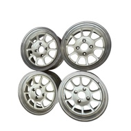 Enkei Sport 15”Japan Halfcut Condition Car Wheel Used Sport Rim Pcd 114.3 x 4 Hole x 15" Off 40 x 6.