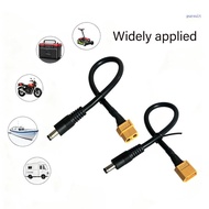 【SUIT*】 UAV and FPV XT60H to DC5521 Power Charging Cable 5 5 X 2 1 Mm Connector with Black Insulated