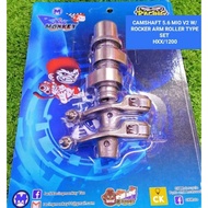 Mio Camshaft 5.6 with Rocker Arm roller type
