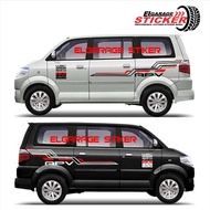 APV car stickers APV granmax luxio car body variationcutting stikers