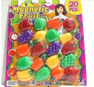 Mainan Anak Magnetic Buah / TEMPELAN KULKAS IM 020 / BC