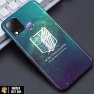 Case INFINIX HOT 10S - Casing INFINIX HOT 10S  Terbaru AERO CASE [ Anime AOT ] Silikon INFINIX HOT 1