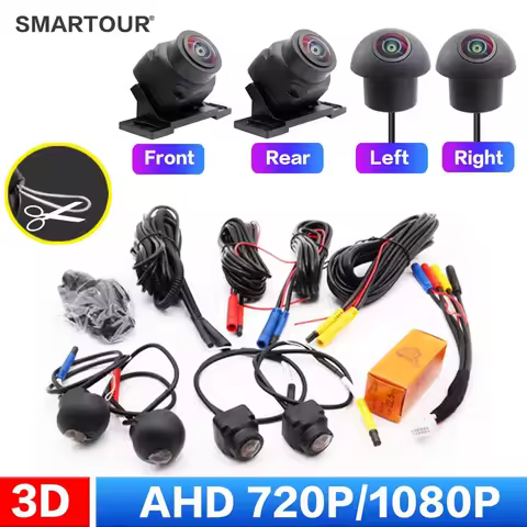 For Android with Built-in 360app 3D Around View 360 Car Camera Panoramic Image System 360 Camera Car