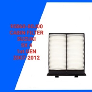 (95860-80J00) CABIN FILTER SUZUKI SX4 1st Gen (07-12) SEDAN (YA,YB,YC,RW) PENAPIS CABIN FILTER 95860