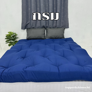 พร้อมส่ง ท็อปเปอร์ เย็บจุด รุ่นหนาพิเศษ ใย5ชั้น หนา10นิ้ว 6ฟุต 5ฟุต 3.5ฟุต ที่นอน topper แผ่นรองนอน