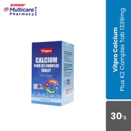 Vitpro Calcium + K2 Complex Tab 30’s