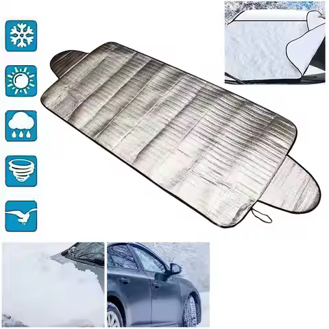 Car Windscreen Windshield Frost Cover Ice Front Protector Car Shade Cover For Front Windshield Drops