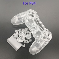 Transparent Replacement Housing Front Shell Part Controller Protector For Playstation 4 Ps4 Jds-001 Controller
