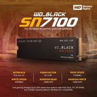 # WD_BLACK SN7100 1TB / 2TB M.2 2280 Gen4 PCIe NVMe Internal Gaming Performance SSD