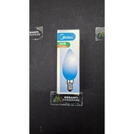 40W INCANDESCENT CANDLE BULB FROSTED E14 WARM WHITE/KUNING [NOT LED]