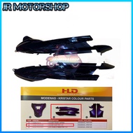 MODENAS KRISTAR REAR SIDE COVER SET KIRI & KANAN (BLACK)