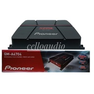power amplifier 4 channel pioneer gm-a4704 520 watt audio mobil car