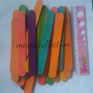 Ice cream stick size XL batang aiskrim saiz besar 12 pcs untuk aktiviti craft project seni visual de