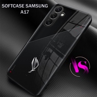 VN65 Softcase Glass Glitter For Samsung A17 Latest - Casing hp For Samsung A17 Casing Mica Cover hp