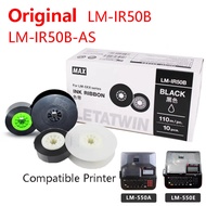 1PCS Original LM-IR50B-AS LM-IR50B Ink Ribbon Black For MAX LETATWIN Cable ID Printer Lettering Mach