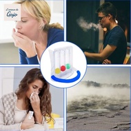 GOJO 3 Balls Breathing Trainer, 3 Balls Soft Breath Measurement System, Breath Measurement Durable P