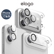 < elago > iPhone 17/Air/Pro/Pro Max Full Coverage Anti-Reflection 9H Glass Lens Protector
