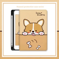 Case for Huawei Matepad 11 2021 2023 10.4 2020 2022 Pro 10.8 Cover with Pencil Slot Huawei Matepad SE T10 T10S 9.7 Inch Case Mediapad M6 10.8 8.4 T5 10.1 M5 Lite Casing