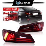 VLAND LED Tail lights Fit Lexus IS 2nd Gen (XE20) 2006-2012 Lexus IS250 IS350 IS220d 2008-2015 IS-F