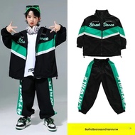 เด็ก Hip Hop เครื่องแต่งกาย Streetwear แฟชั่นโชว์ชุดเต้นรําแจ๊สเสื้อผ้าอินเทรนด์รถจักรยานยนต์สําหรับ