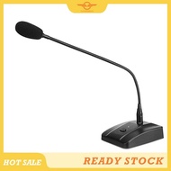 [CloudsMiles] Professional Wired Conference Microphone Desktop Gooseneck Condenser Microphone for Br