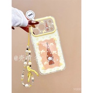 Phone Phone Case Suitable for iPhone 11 12 13 14 15 16 17 Pro max Plus Air Floral Long Hat kt Cat Sh