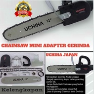 (Barang Ready) Mesin Chainsaw Mini 12In Gergaji Pemotong Kayu Uchiha