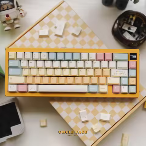 Candy Box Keycap Dye subbed Cherry Profile Candybox keycap for mx keyboard 87 104 xd64 BM60 BM65 BM6