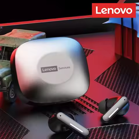 New Lenovo LE209 Wireless Bluetooth Earphone ANC Noise Reduction HiFi Music Bluetooth Headphone 30H 