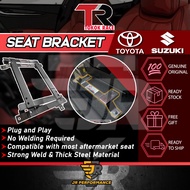 Tokok Race Bucket Seat Bracket Vios Dugong NCP93 Recaro Bride Sscus Tapak Kerusi Toyota Suzuki Swift Bucket Seat