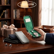 IOEFSGF69 Leather Watch Box, With Card Slot Multifunctional Wrist Watch Boxes, Organizer Handmade Vi