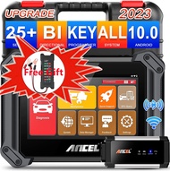 2023 ANCEL V6 Pro ไร้สายบลูทูธ OBD2สแกนเนอร์เต็มระบบวินิจฉัยเครื่องมือสนับสนุนสองทิศทางที่ใช้งานทดสอบและ25รีเซ็ต funtions OBD2 Scanner For 12V Cars and 24V Trucks