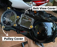 Pulley & Belt View Cover 6mm for Nmax Aerox V1 V2 - Acrylic
