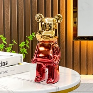 Tiktok 35 cm กระปุกออมสินใสทรงถัง พร้อมส่ง ราคาถูกที่สุด หมีBearbrick กระปุกออมสิน กระปุกออมสินใหญ่ 