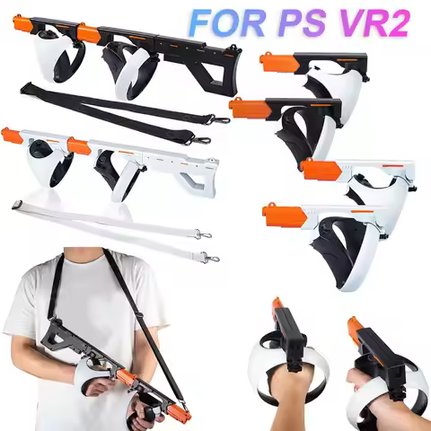 For Sony PlayStation VR2 Controller Holster Handle Toch Controller Grip Shooter Magnetic Gun Stock V