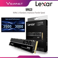 Lexar NM620 PCIe Gen3x4 M.2 2280 NVMe SSD Internal Solid State Drive (256GB/512GB/1TB/2TB) - Up to 3