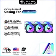 Jungle Leopard Interstellar V2 Casing Fan ARGB 3Pin PWM 12cm Fan/Splicing/Building Block PC Case Fan