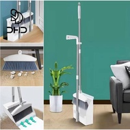 Foldable Broom Dustpan Set Household Floor Cleaning Set Rotating Broom with Dustpan Magnetic