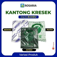 Plastic bag size. 15 Clear Bamboo Brand Multifunctional Multipurpose Bag Best Seller