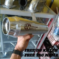 Silencer Original 86 racing exhaust copy arrow powerful bass sound