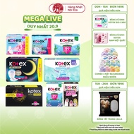 [SVIP] Kotex sanitary napkins daily, night, dry, max cool. Ultra thin, absorbent - nepshop1