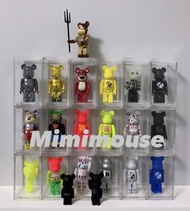 庫柏力克熊 Be@rbrick 100% ㄧ體成型 無需組裝 壓克力公仔盒 展示盒（不含玩具）