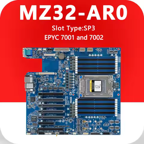 MZ32-AR0 EPYC 7001/7002 Series Processor M.2 DDR4-2400MHZ 7261 7351P 7551P 7601 7282 7302 7532 7642 