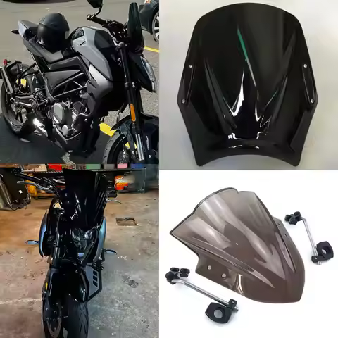 For CFMOTO 300NK 300 NK Moto NK300 CF 300NK Adjustable Bracket 7/8" 22mm Handlebar Windscreen Screen