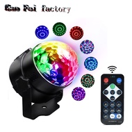 Party Lights Disco Ball 7 Colors Led Strobe Sound Activated Stage Lights Effect With Remote Control For DJ Birthday Xmas Wedding