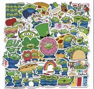 **包郵** Disney Toy Story 三眼仔 小朋友獎勵貼紙（內有42枚 ）防水貼紙，可貼行李箱，雪櫃，頭盔，手提電腦，電話，滑板車，電單車